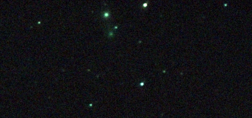 Komet Leonard bei M3