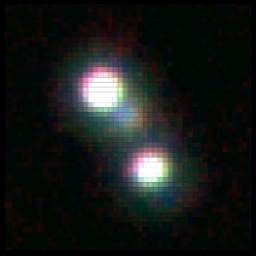 APM_08279+5255, einzelne Komponenten