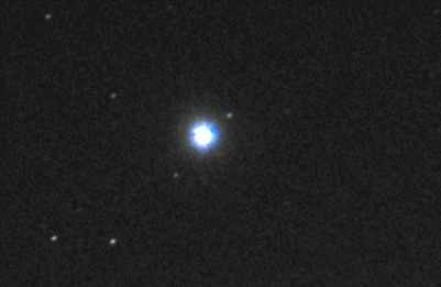 Jupiter und Uranus, Oktober 2010