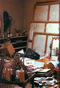 Francis Bacon, Atelier
