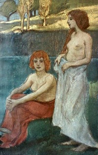Ludwig von Hofmann, Mädchenbild