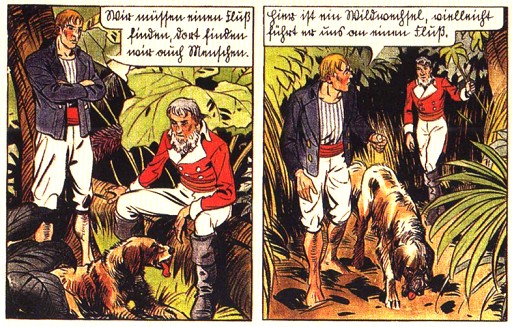 Wilhelm Eigener, Comic