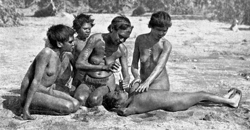 Aborigines, Zähne ausschlagen