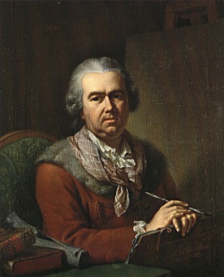 Johann Heinrich Tischbein d.Ä., Selbstporträt